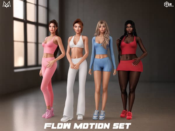Скриншот мода Спортивная одежда Flow Motion Clothes Set